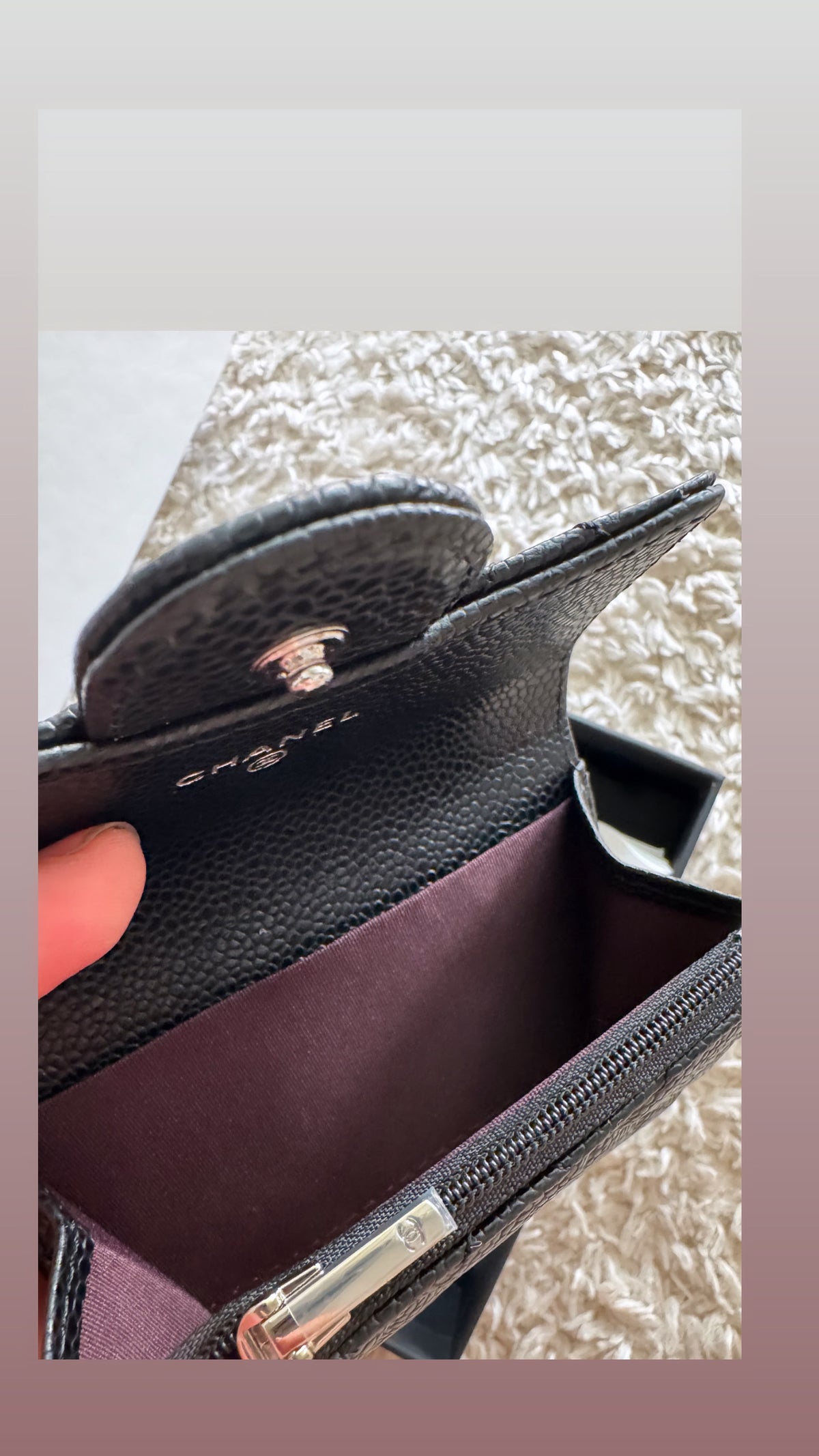 Porte carte Chaneyl