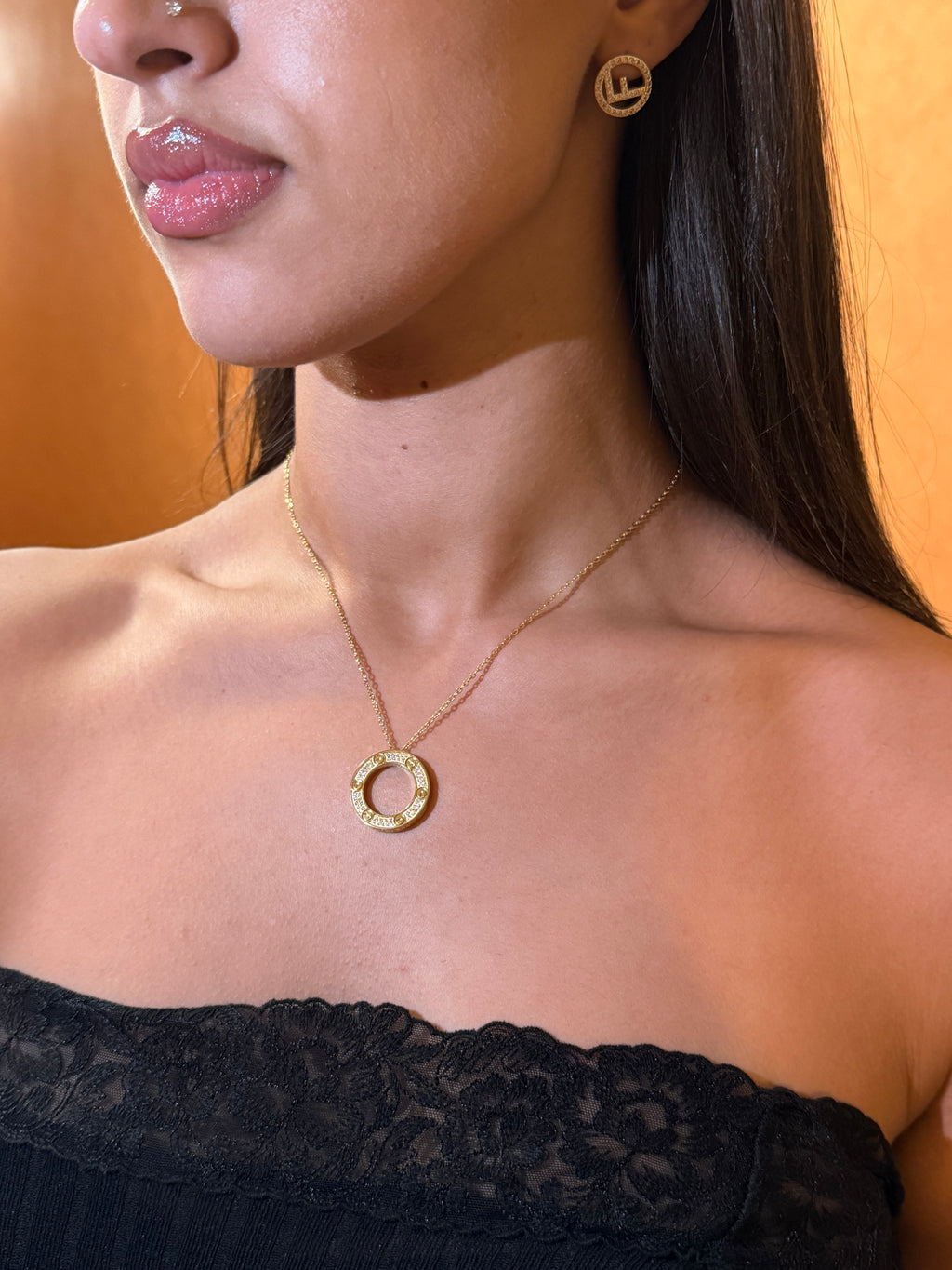 Collier Love full pavé