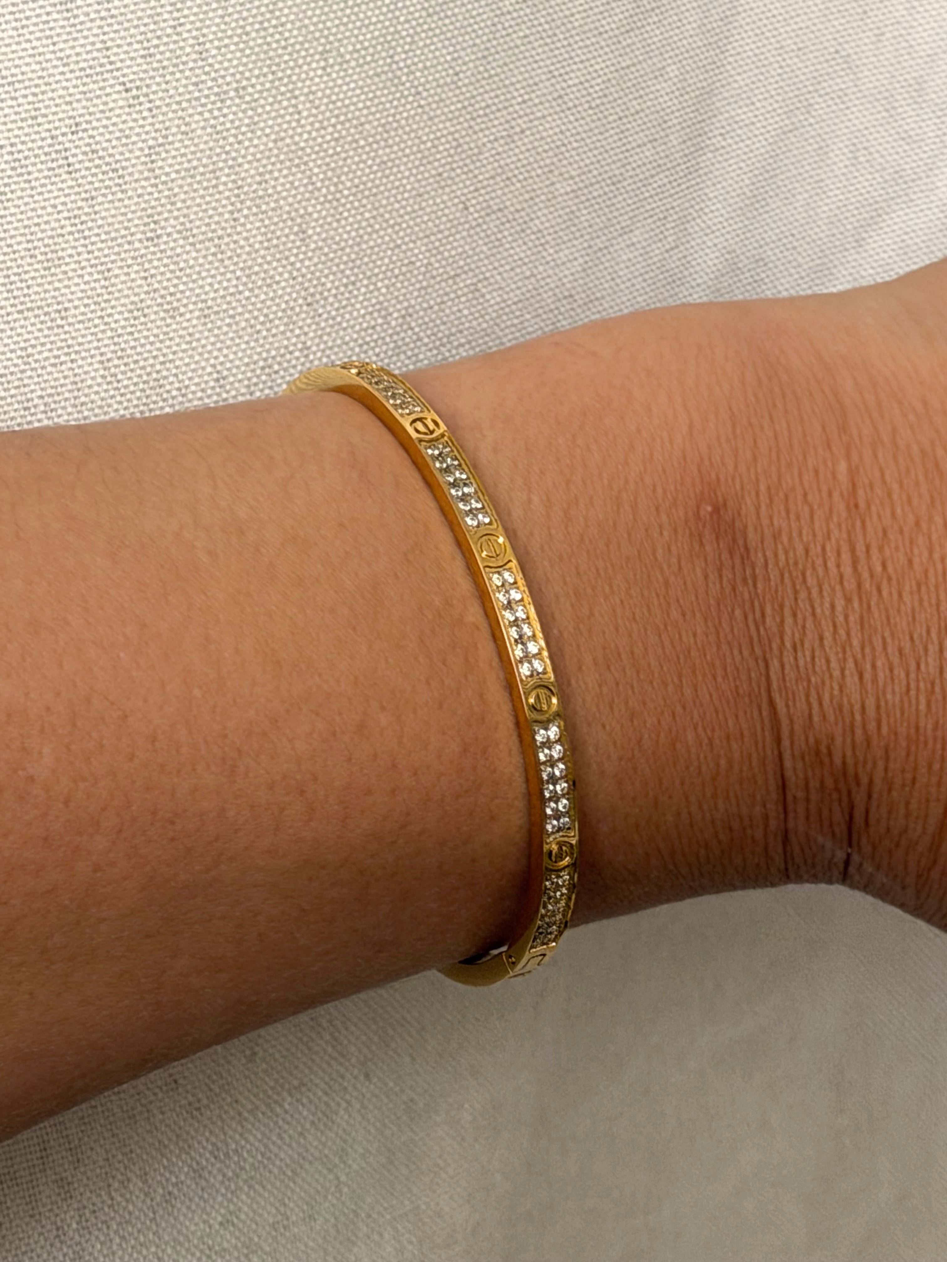 Bracelet full pavé Cartier FIN