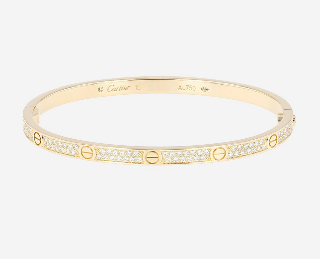 Bracelet full pavé Cartier FIN