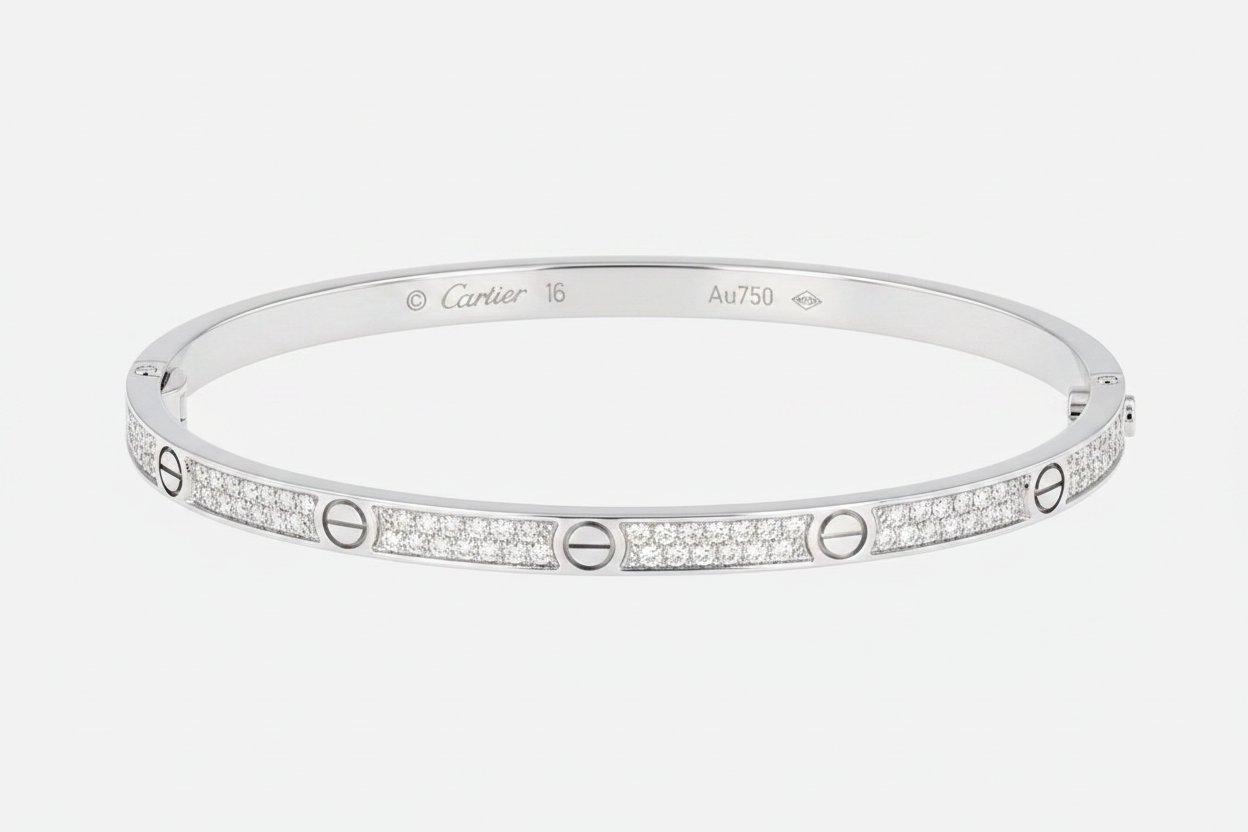 Bracelet full pavé Cartier FIN