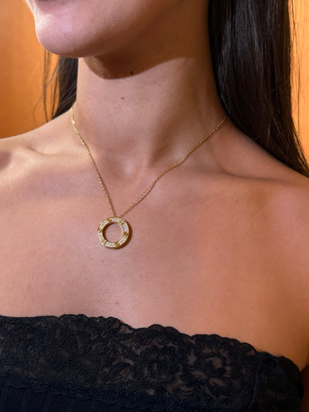 Collier Love full pavé