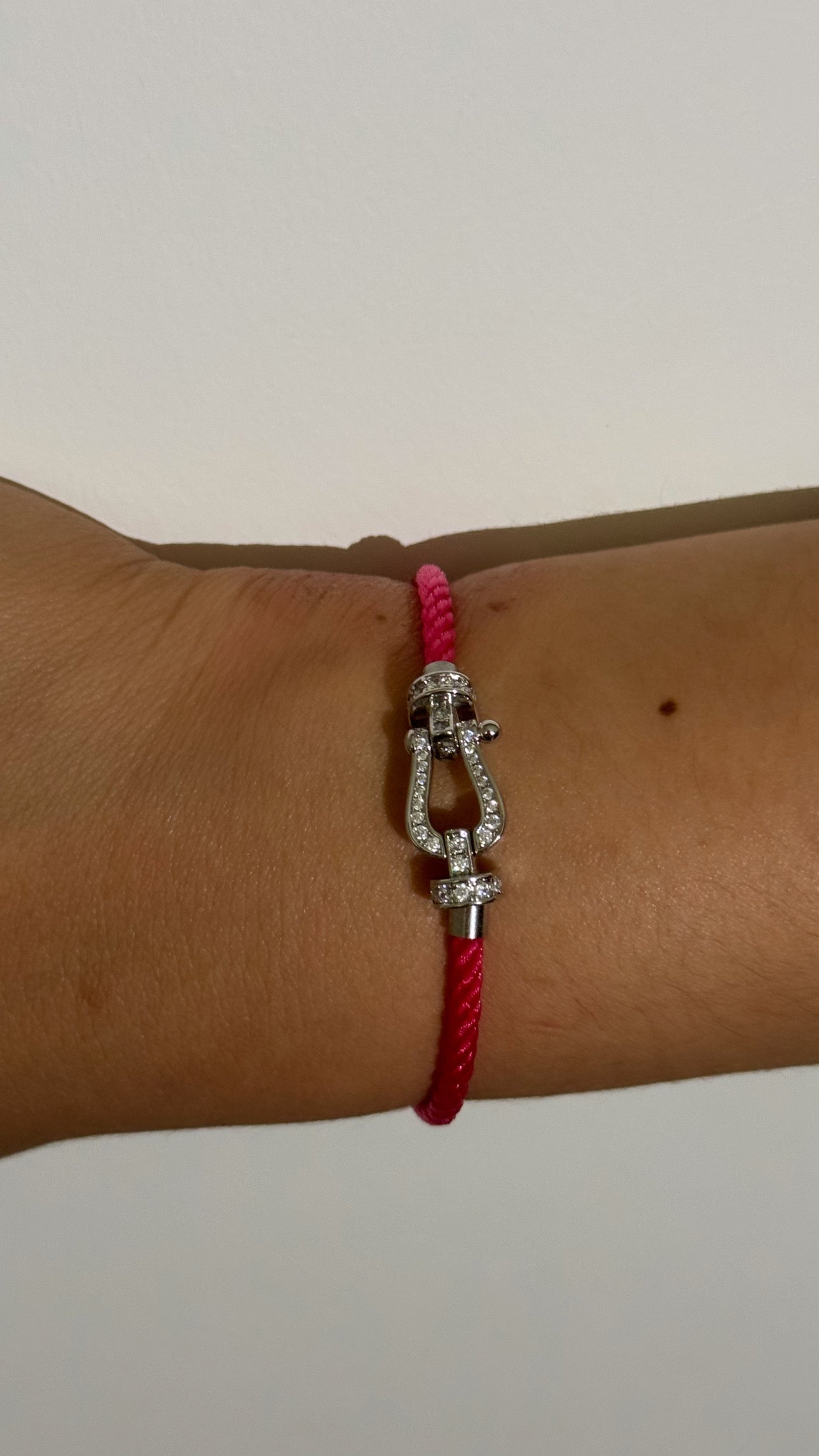 Bracelet Fanny rose fushia