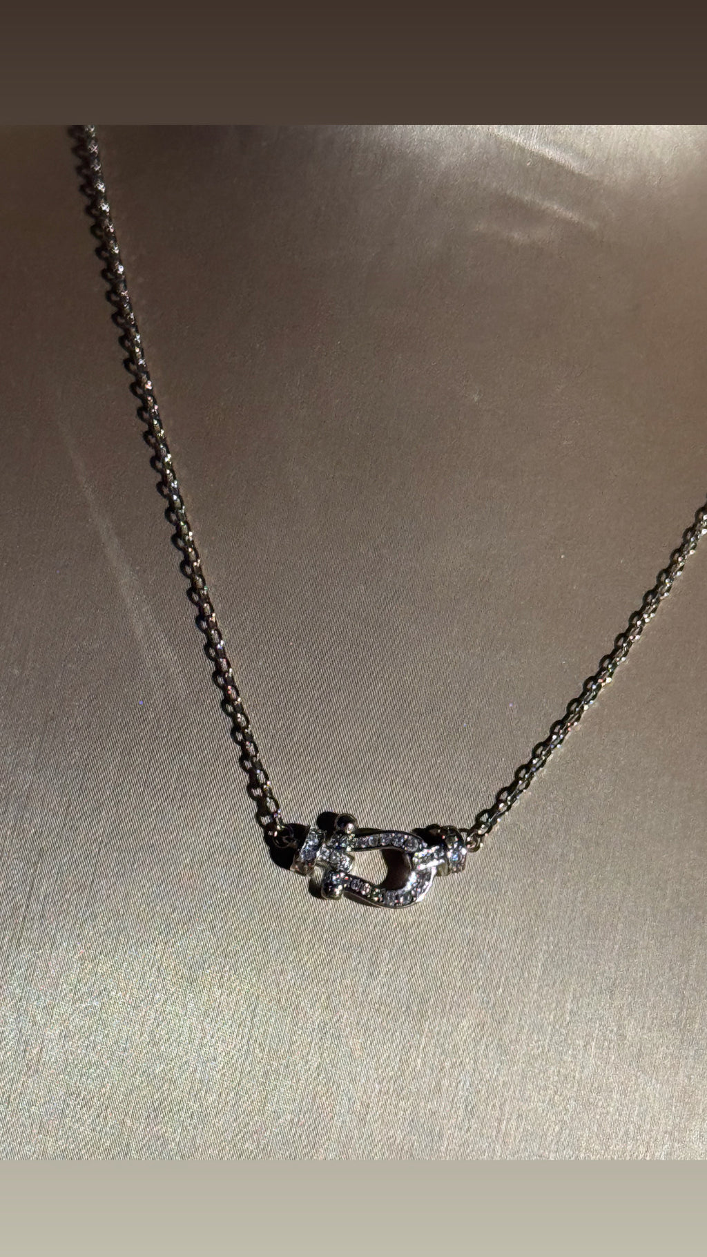 Collier Fred mini Silver