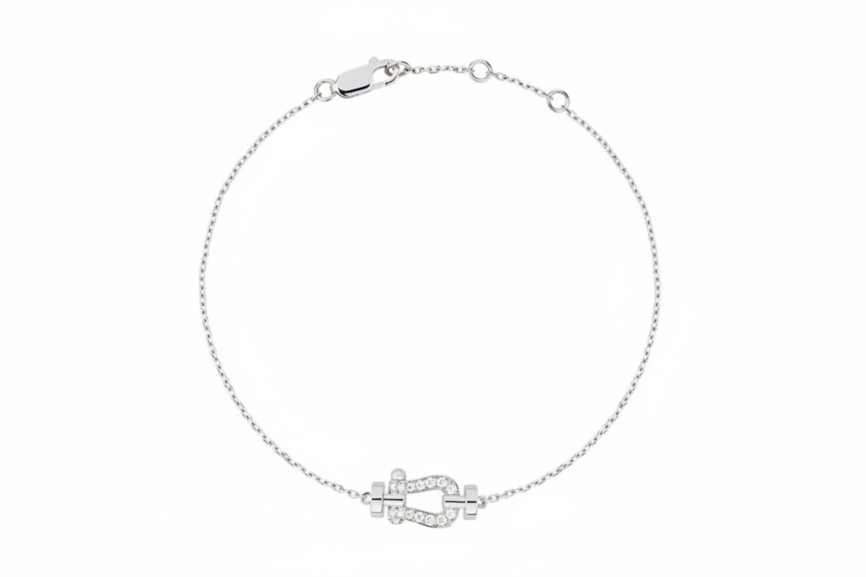 Gourmette Farah matière Sterling 925