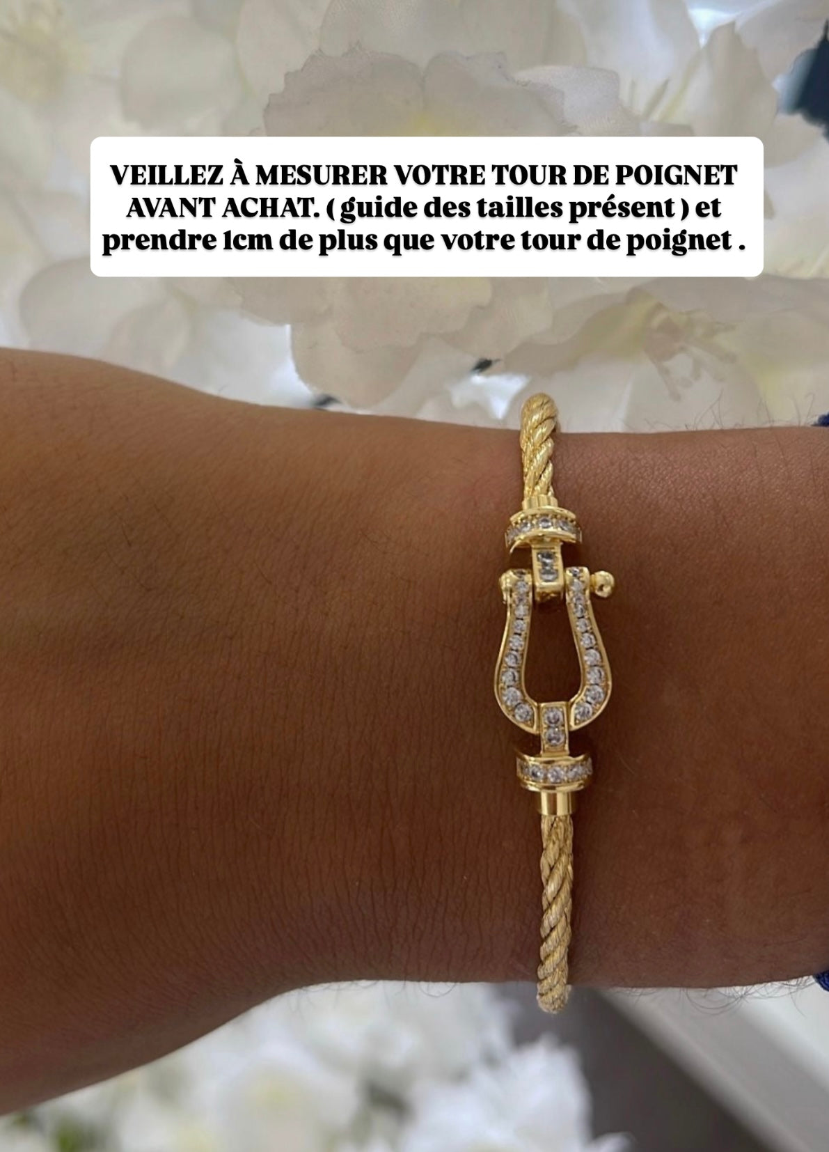 Bracelet Fanny mini full gold