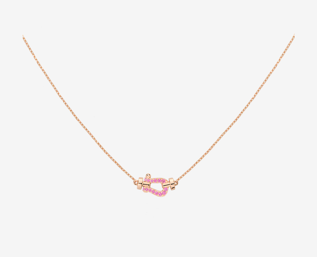 Collier Fred mini rose