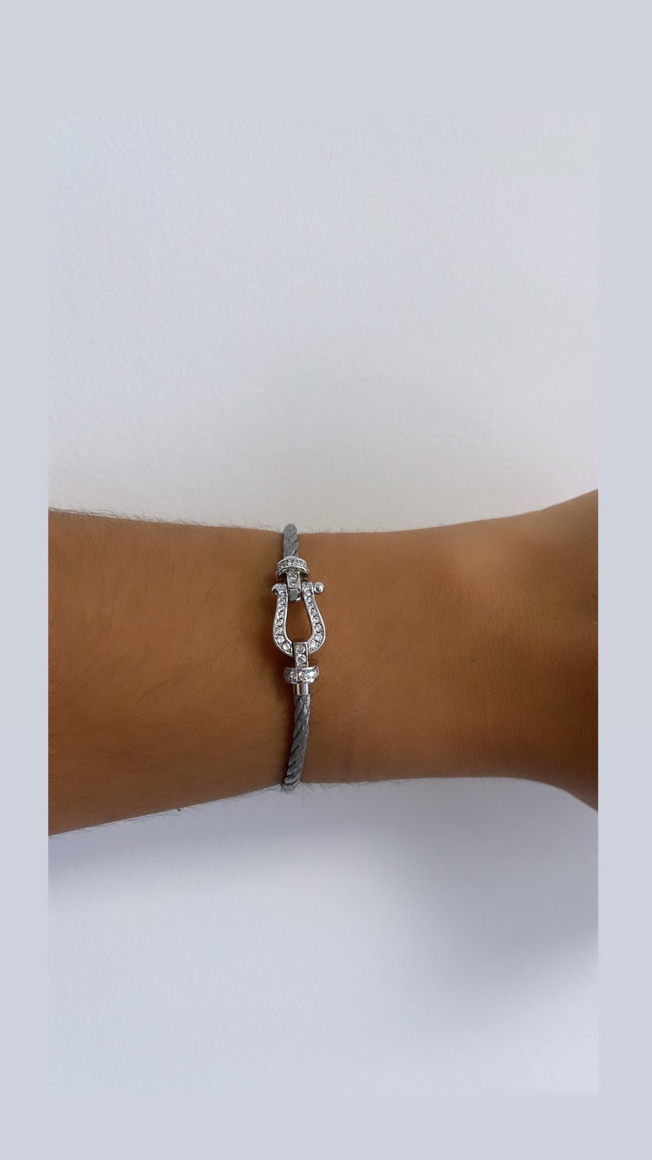 Bracelet Fanny mini full silver