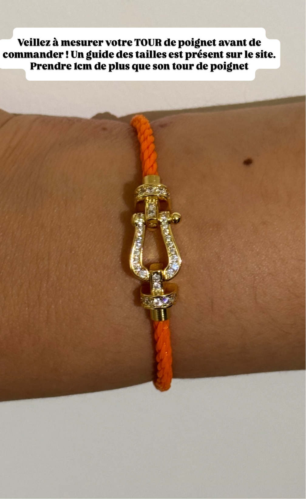 Bracelet Fanny orange