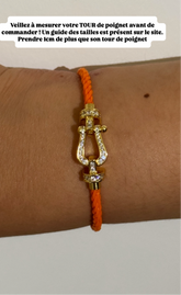 Bracelet Fanny orange