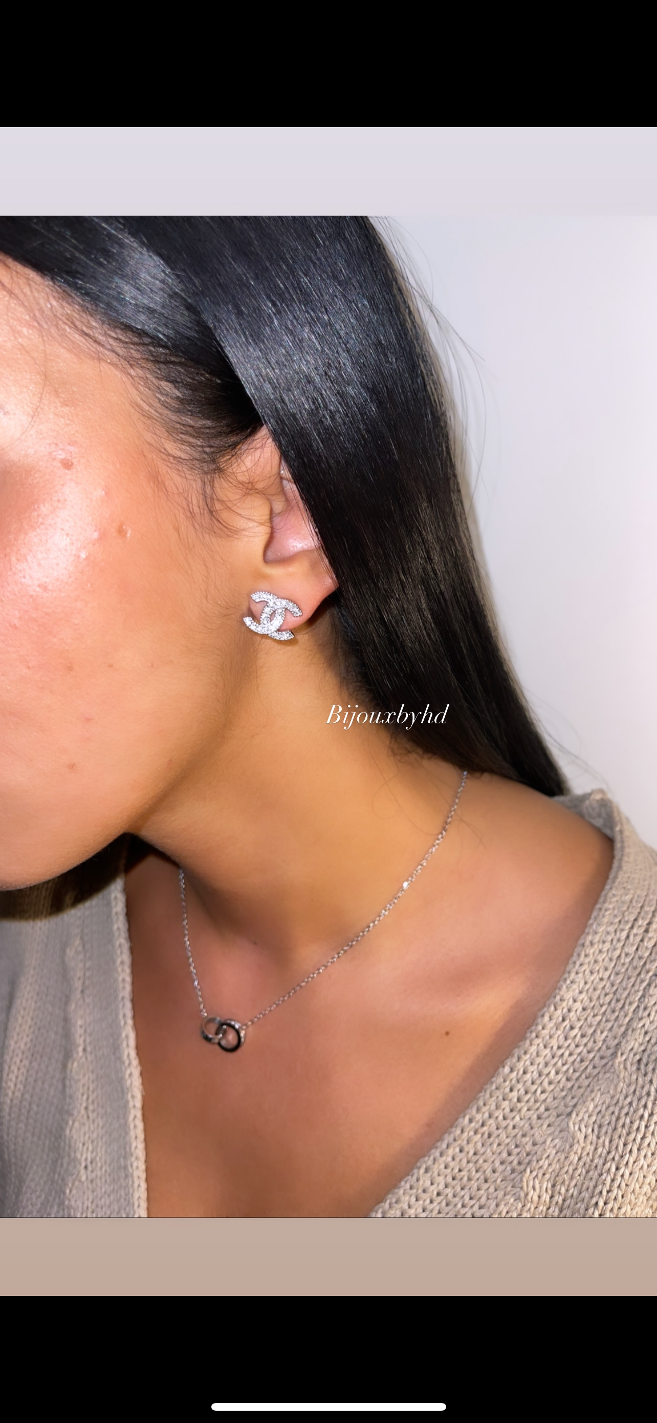 Boucles d’oreilles Cheria silver