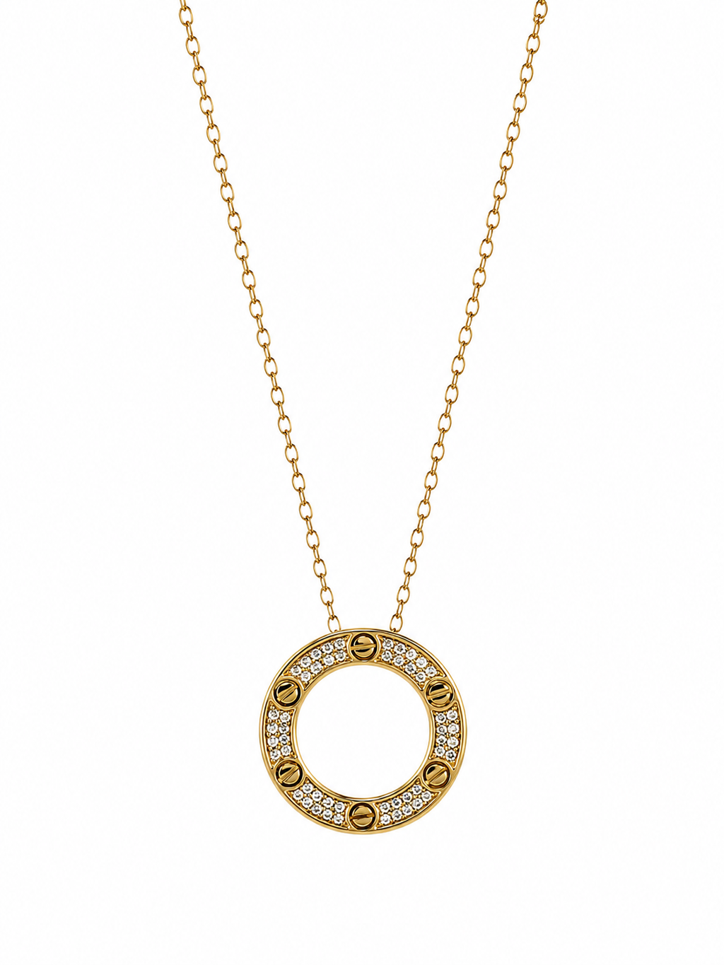 Collier Love full pavé