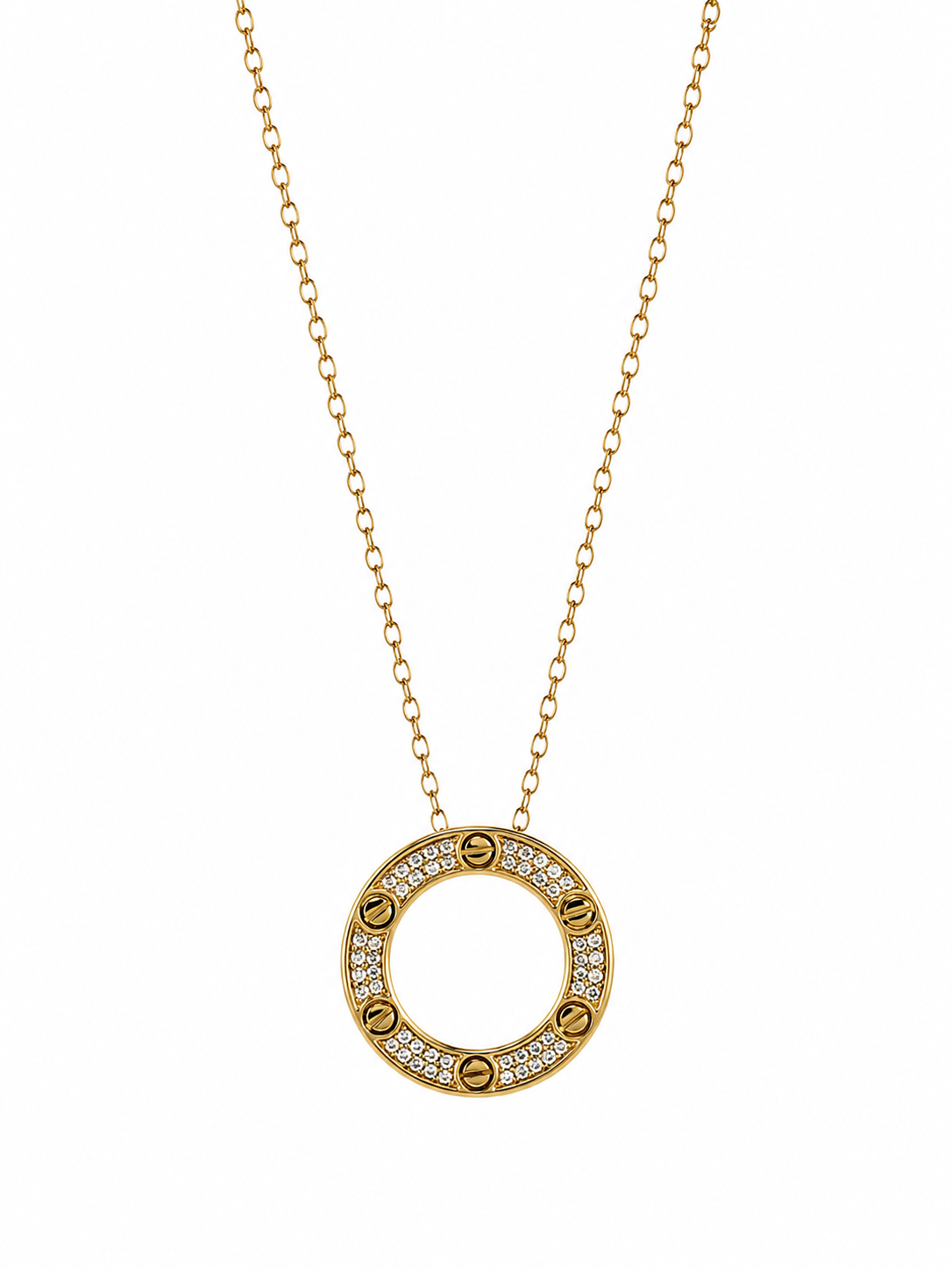 Collier Love full pavé