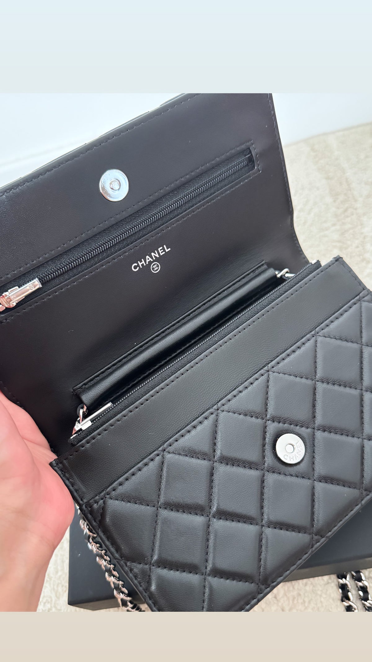 Sac CC cuir lisse