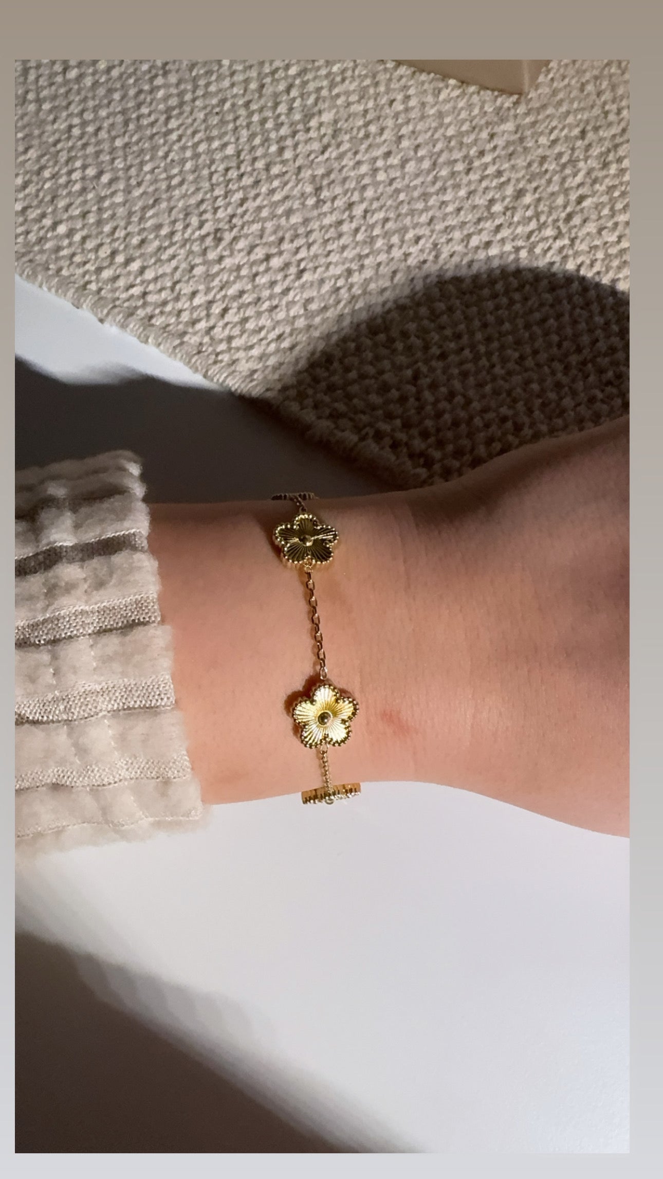 Bracelet Inès full Gold