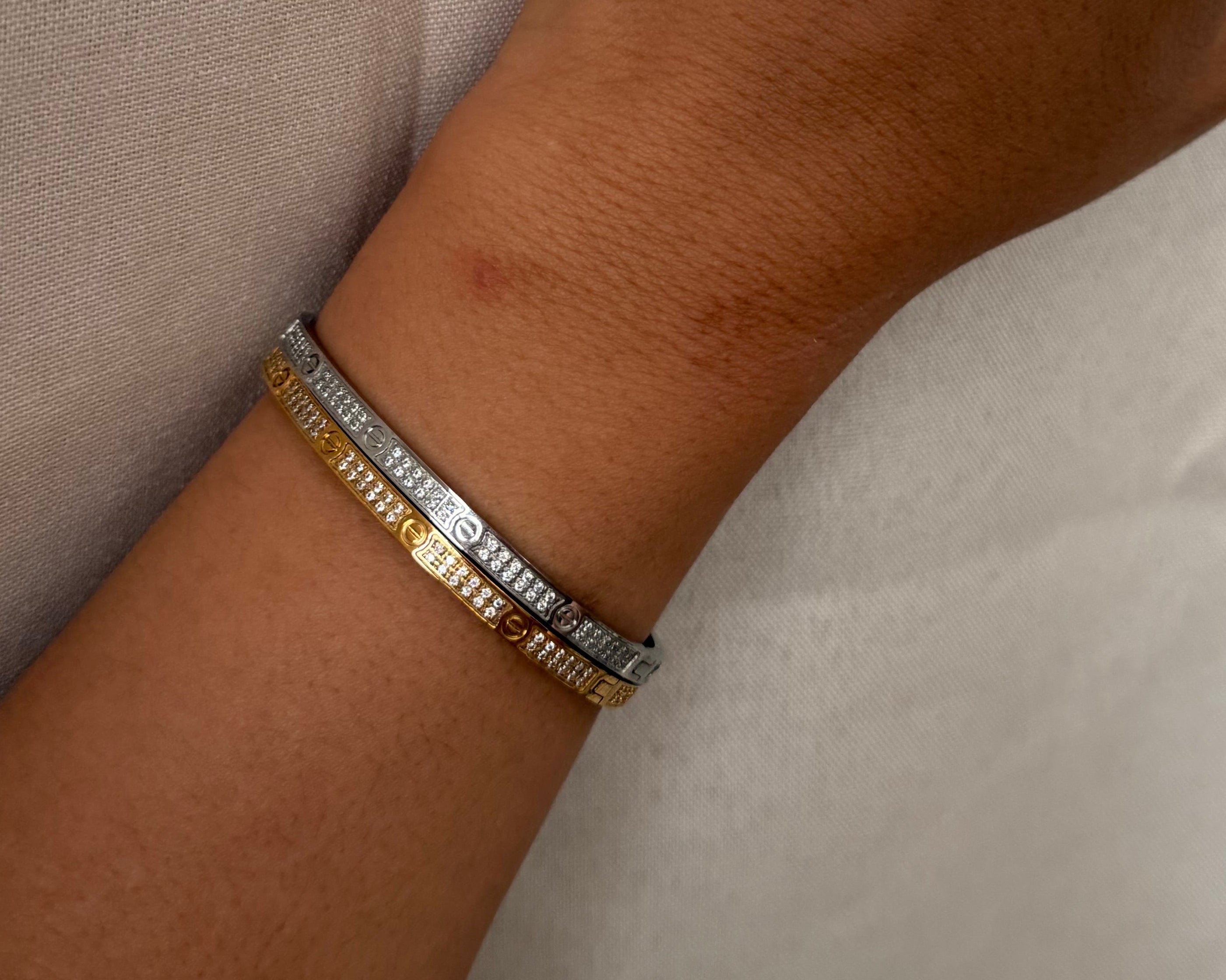 Bracelet full pavé Cartier FIN