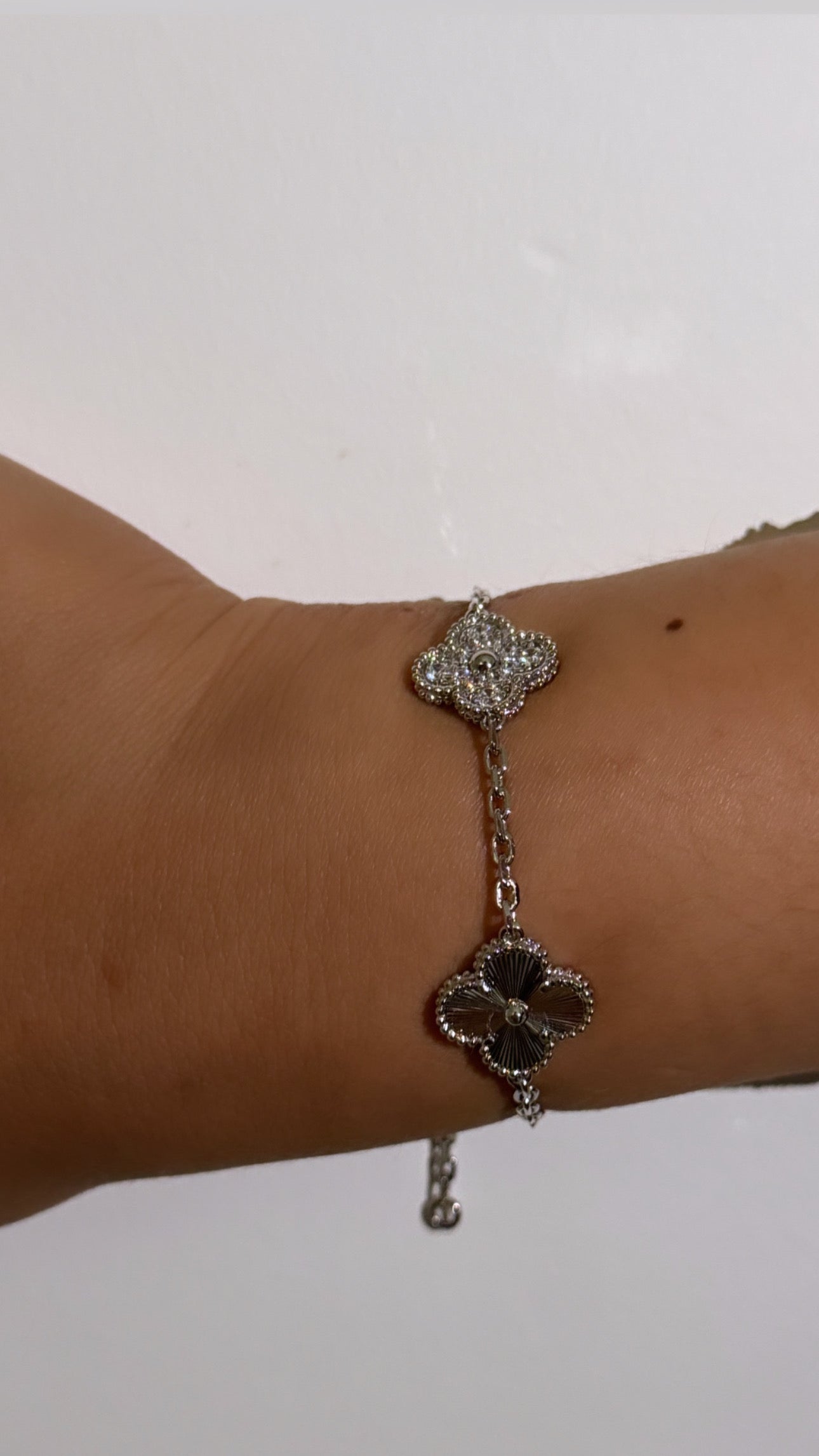 Bracelet VC Silver & diams