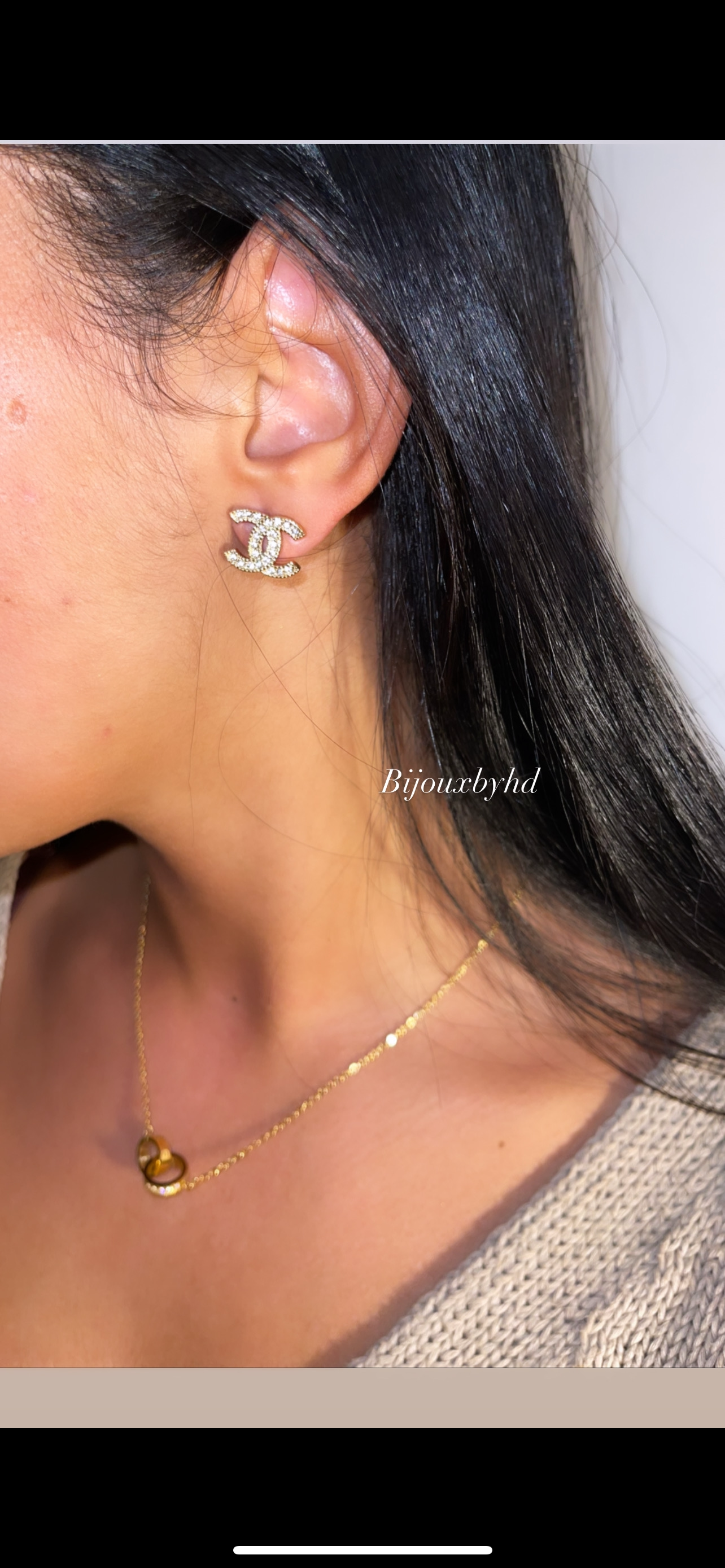 Boucles d’oreilles Cheria gold