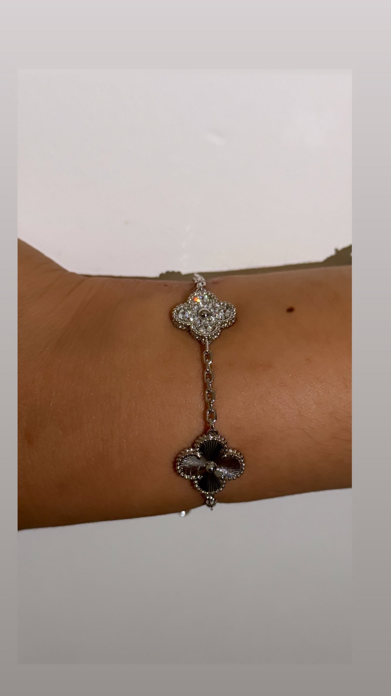 Bracelet VC Silver & diams