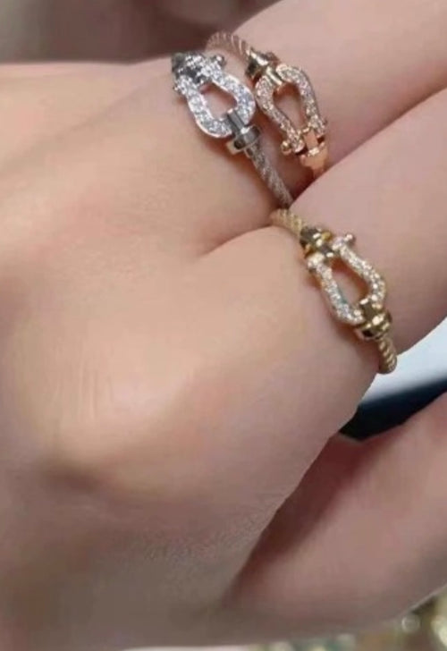 Bague Fred mini matière cuivre