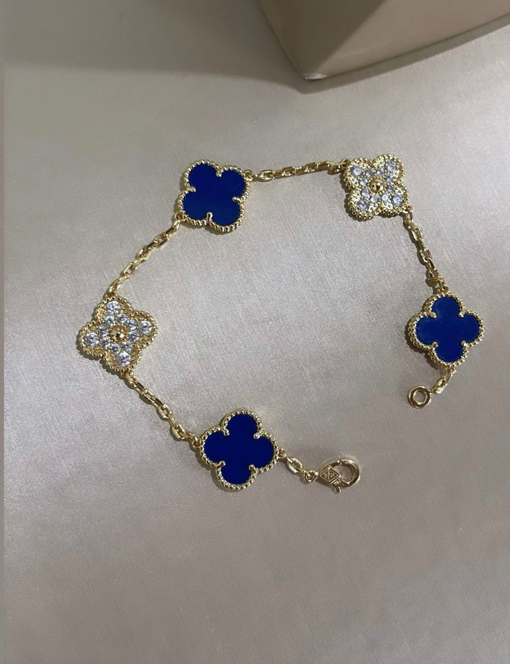 Bracelet VC mi diams mi bleu roi