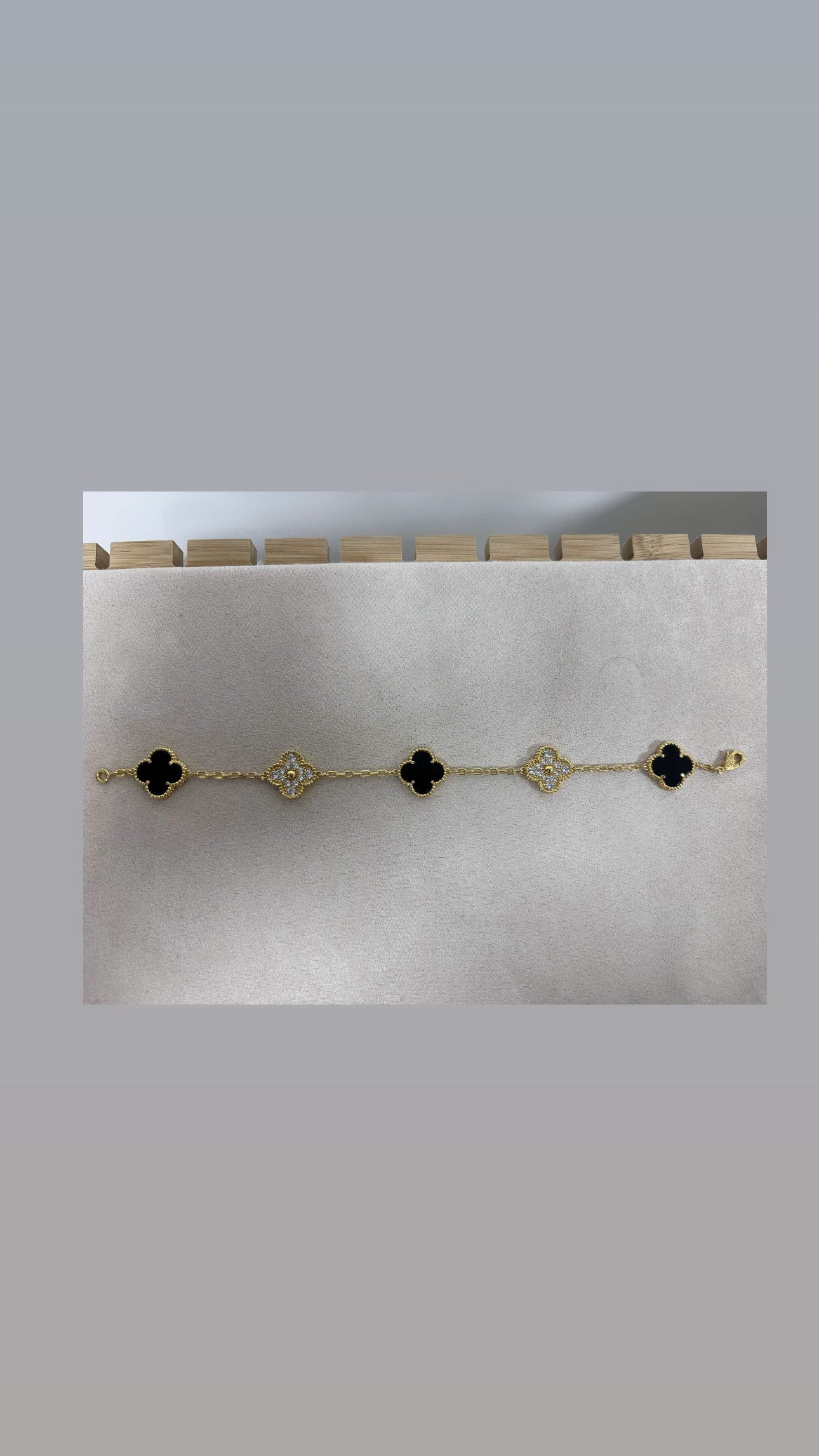 Bracelet VC mi diams mi noir