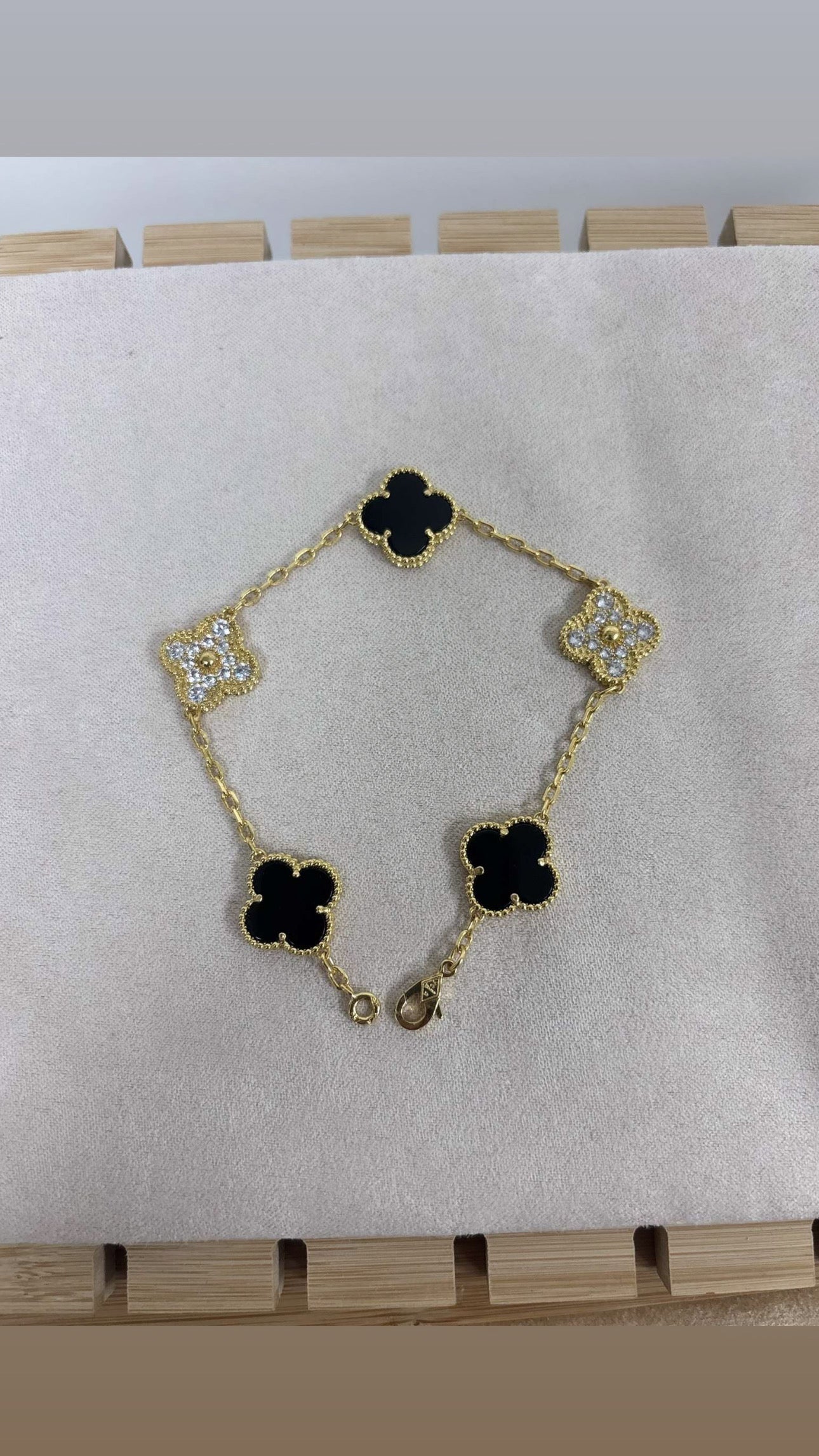 Bracelet VC mi diams mi noir