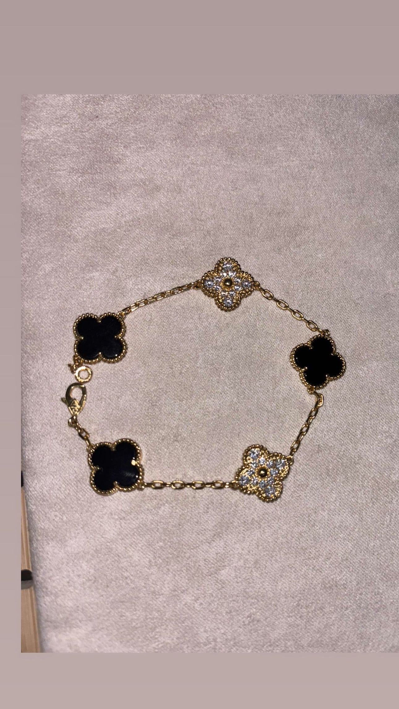 Bracelet VC mi diams mi noir