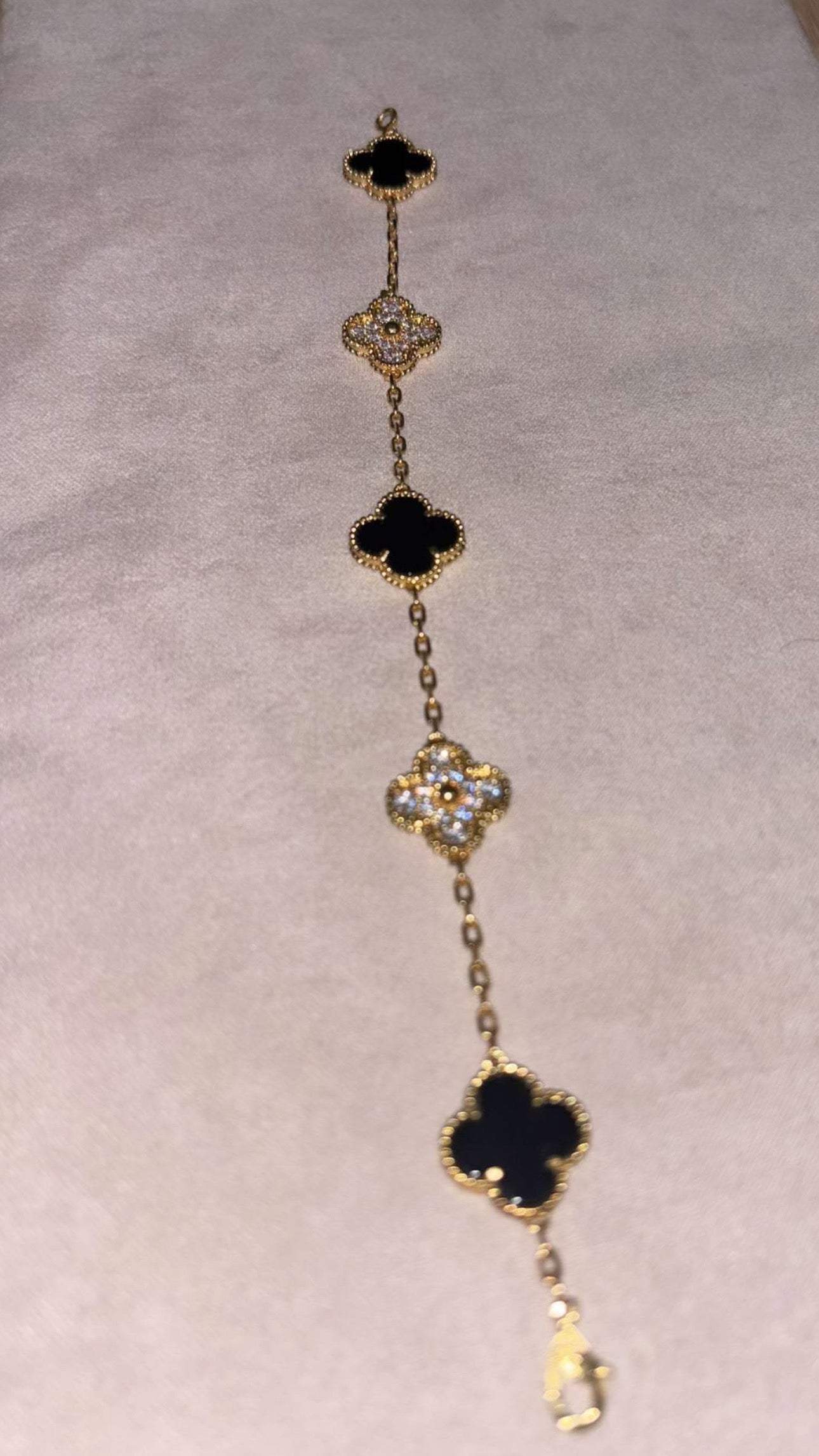 Bracelet VC mi diams mi noir