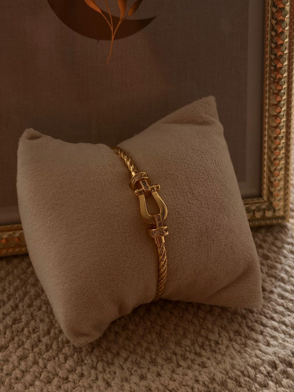Bracelet Fanny semi diamant gold
