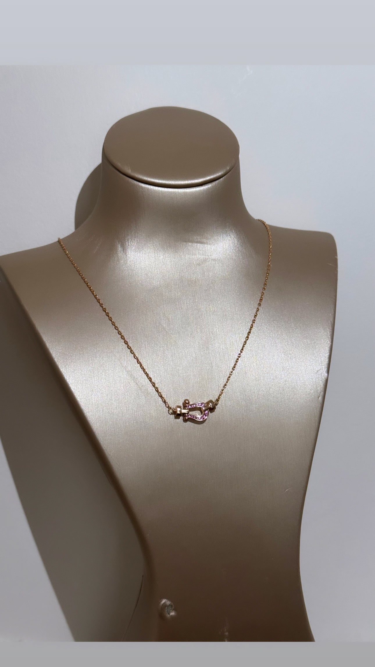 Collier Fred mini rose