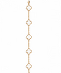 Bracelet trèfle Blanc