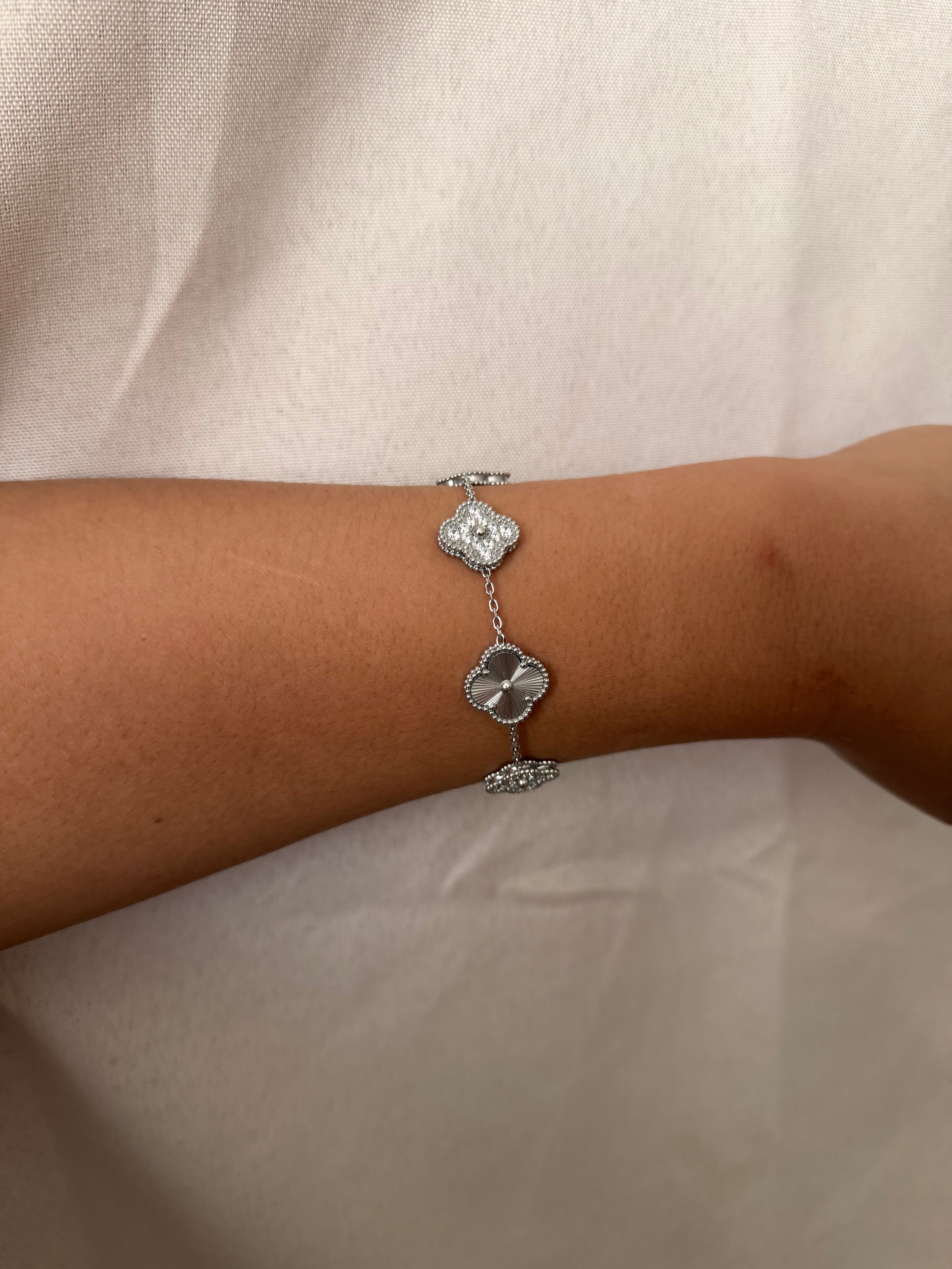 Bracelet VC Silver & diams