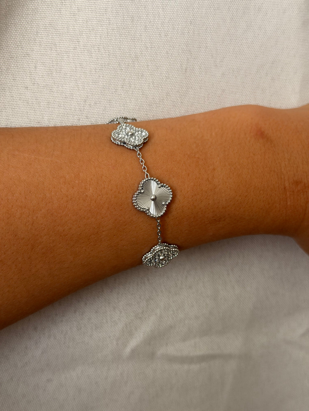 Bracelet VC Silver & diams