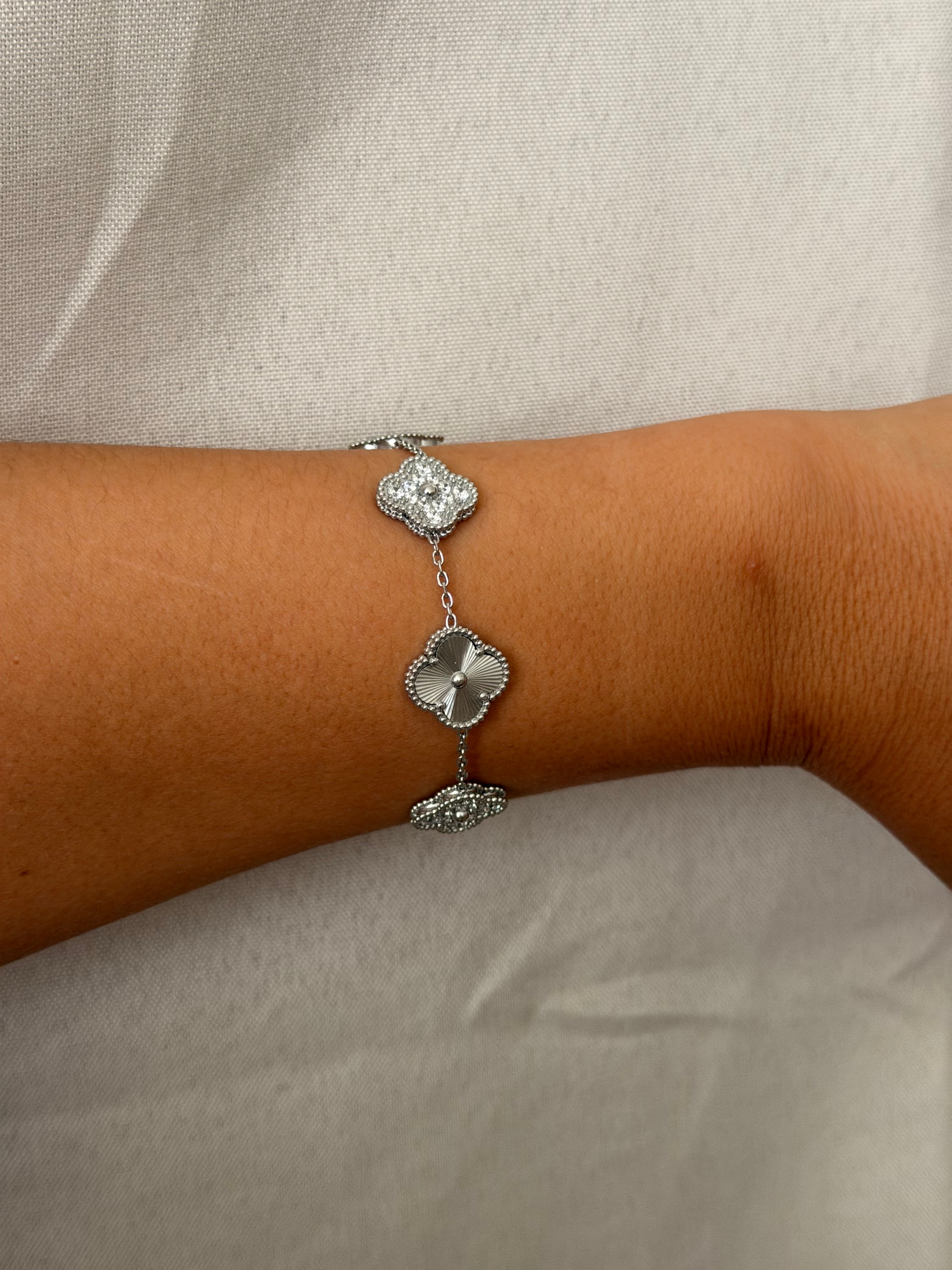 Bracelet VC Silver & diams
