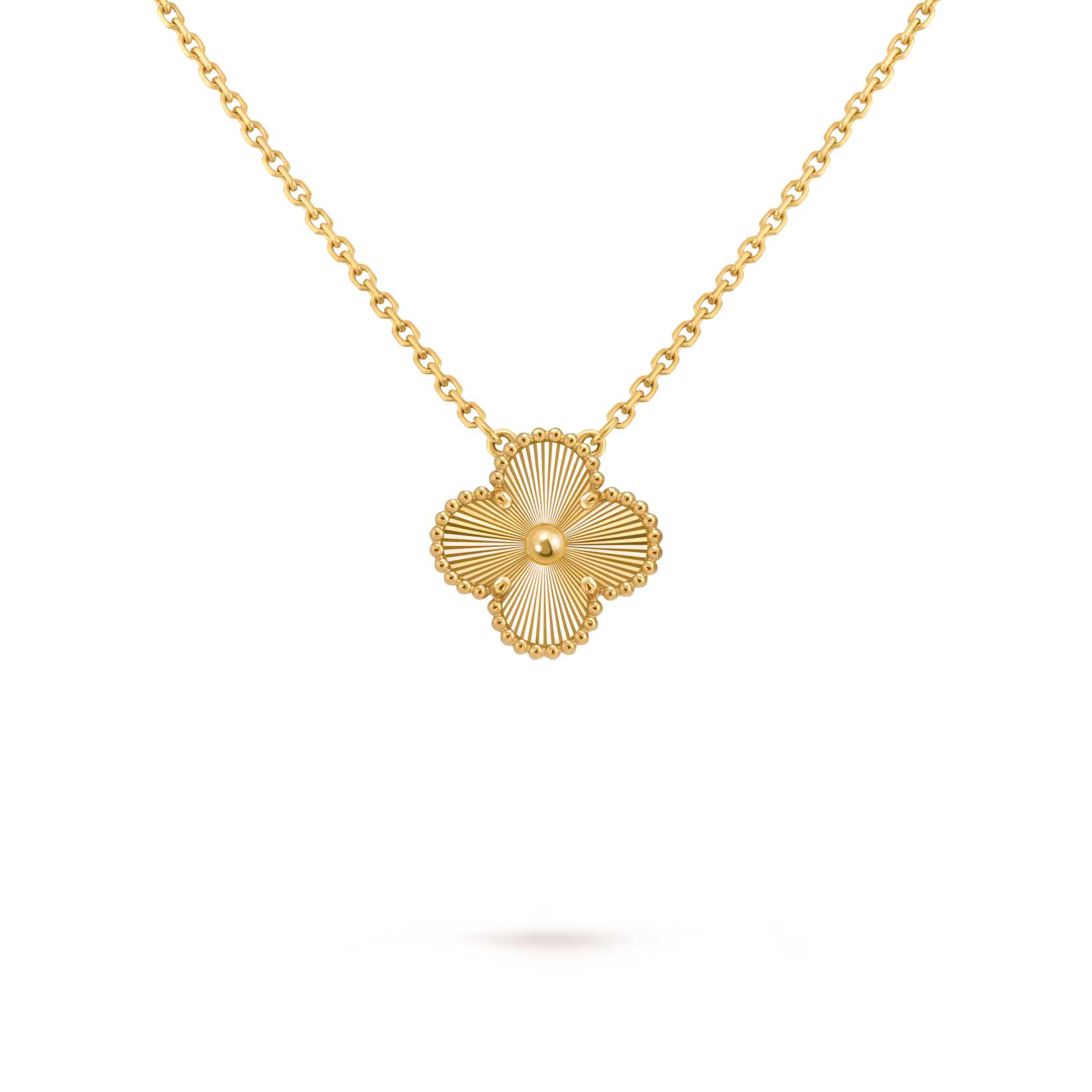 Collier trèfle gold