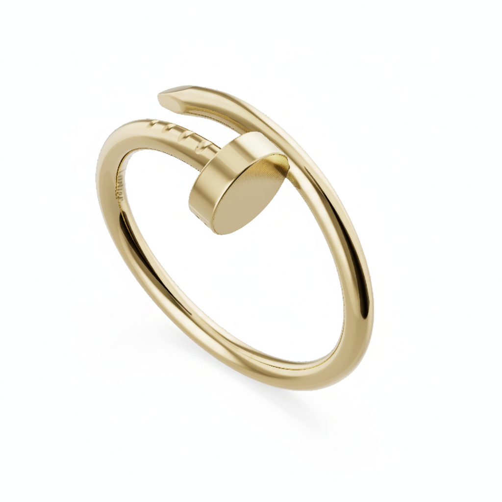 Bague clou SD or